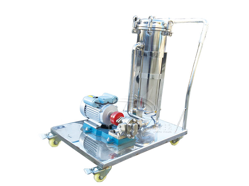移動式單袋過濾機(jī) 移動式單袋過濾機(jī)